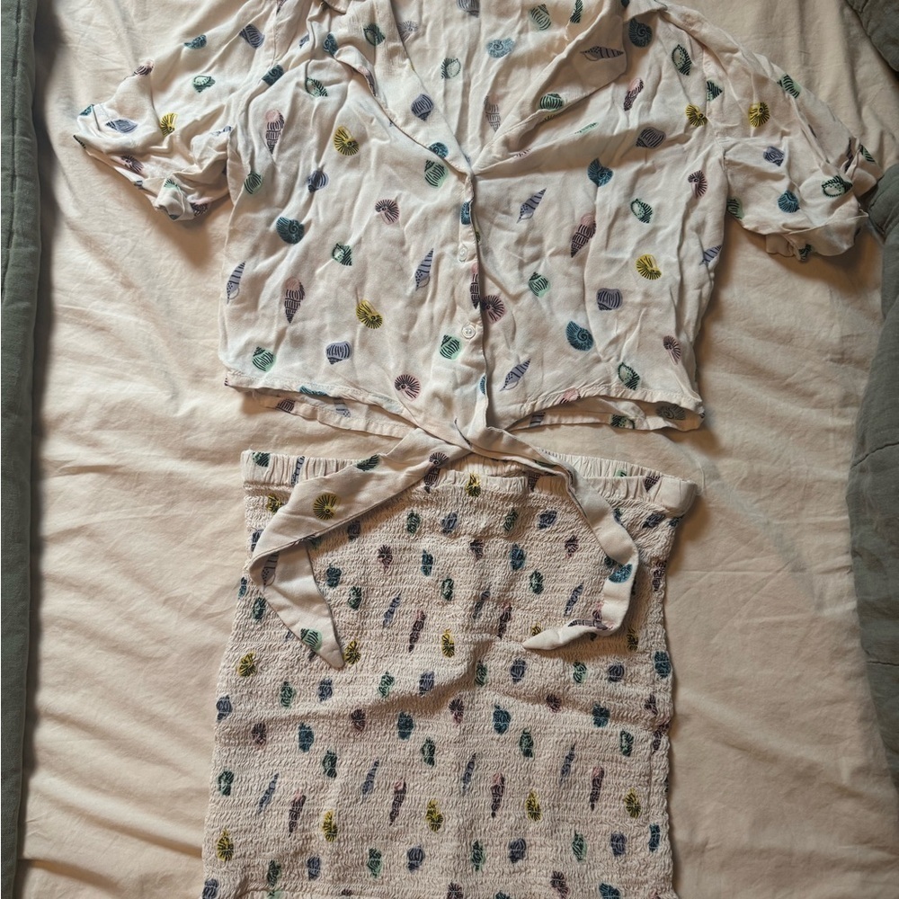 compaña fantastica shell two piece set